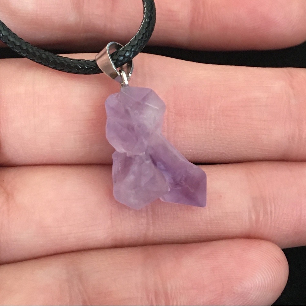 Amethyst Crystal Necklace